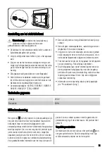 Предварительный просмотр 11 страницы Zanussi ZOB471 User Manual