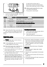 Предварительный просмотр 17 страницы Zanussi ZOB471 User Manual