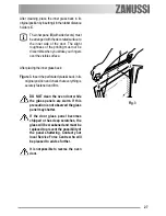 Preview for 27 page of Zanussi ZOB550WL User Manual