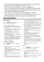 Предварительный просмотр 3 страницы Zanussi ZOB65301 User Manual