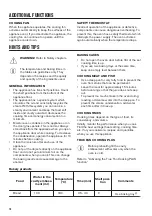 Предварительный просмотр 10 страницы Zanussi ZOB65602XK User Manual