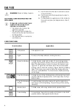 Предварительный просмотр 6 страницы Zanussi ZOB65701 User Manual