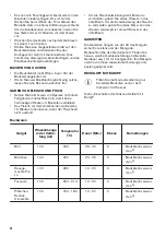 Предварительный просмотр 38 страницы Zanussi ZOB65701 User Manual