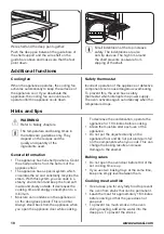 Предварительный просмотр 10 страницы Zanussi ZOB65802XX User Manual