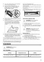 Предварительный просмотр 59 страницы Zanussi ZOB65902XU User Manual