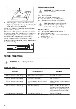 Предварительный просмотр 28 страницы Zanussi ZOB65922XU User Manual