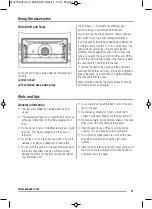 Preview for 11 page of Zanussi ZOB9990X User Manual