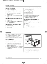 Preview for 17 page of Zanussi ZOB9990X User Manual