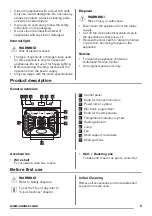 Предварительный просмотр 5 страницы Zanussi ZOC35801XK User Manual