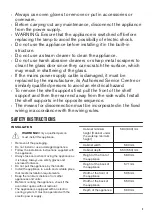 Preview for 3 page of Zanussi ZOCNX3WL User Manual