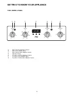 Предварительный просмотр 5 страницы Zanussi ZOD 890 Instruction Booklet