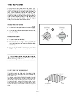 Предварительный просмотр 14 страницы Zanussi ZOD 890 Instruction Booklet