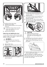 Предварительный просмотр 16 страницы Zanussi ZOD35511DX User Manual