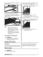 Preview for 9 page of Zanussi ZOD35511W User Manual