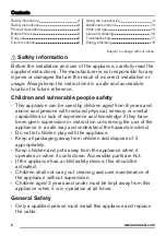 Preview for 2 page of Zanussi ZOD35511WK User Manual