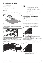 Preview for 9 page of Zanussi ZOD35511WK User Manual