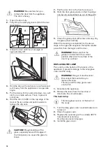 Preview for 16 page of Zanussi ZOD35611XE User Manual