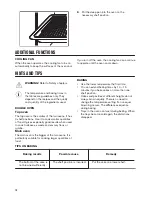 Preview for 10 page of Zanussi ZOD35661WK User Manual