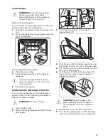 Предварительный просмотр 15 страницы Zanussi ZOD35661WK User Manual