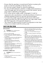 Предварительный просмотр 3 страницы Zanussi ZOD35661XC User Manual