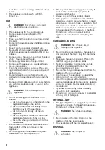 Предварительный просмотр 4 страницы Zanussi ZOD35661XC User Manual