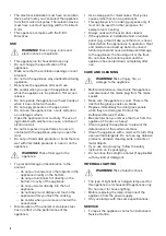 Preview for 4 page of Zanussi ZOD35802BK User Manual