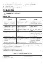 Preview for 21 page of Zanussi ZOD35802BK User Manual