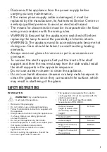 Preview for 3 page of Zanussi ZOD35802XK User Manual