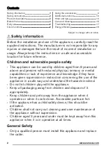 Preview for 2 page of Zanussi ZOD55512XA User Manual