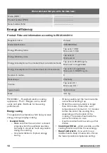 Preview for 18 page of Zanussi ZOD55512XA User Manual