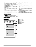 Предварительный просмотр 3 страницы Zanussi ZOD580 User Manual