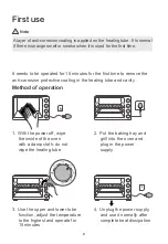 Предварительный просмотр 9 страницы Zanussi ZOF3220 User Manual