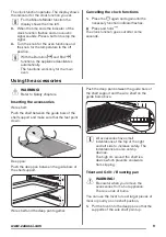 Preview for 9 page of Zanussi ZOF35511XA User Manual