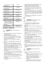 Предварительный просмотр 4 страницы Zanussi ZOF35601WK User Manual