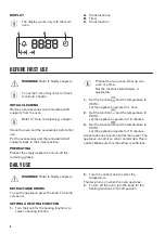 Предварительный просмотр 6 страницы Zanussi ZOF35802XK User Manual