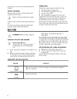 Предварительный просмотр 6 страницы Zanussi ZOG10311XK User Manual