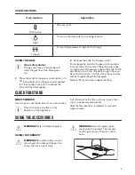 Предварительный просмотр 7 страницы Zanussi ZOG10311XK User Manual