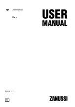 Предварительный просмотр 1 страницы Zanussi ZOG11311XK User Manual