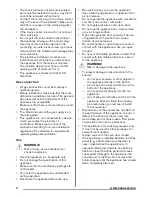 Предварительный просмотр 4 страницы Zanussi ZOG15311 User Manual