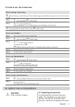 Предварительный просмотр 11 страницы Zanussi ZOHCX3K2 User Manual