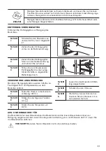 Предварительный просмотр 51 страницы Zanussi ZOHEA3X1 User Manual