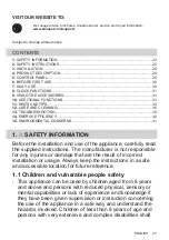 Предварительный просмотр 23 страницы Zanussi ZOHEE2X2 User Manual