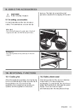 Предварительный просмотр 33 страницы Zanussi ZOHEE2X2 User Manual