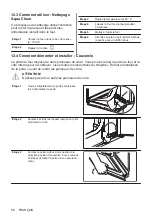 Предварительный просмотр 58 страницы Zanussi ZOHEE2X2 User Manual