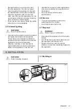 Предварительный просмотр 27 страницы Zanussi ZOHIC0X1 User Manual