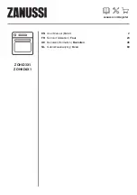 Zanussi ZOHID3X1 User Manual предпросмотр