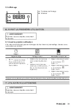 Предварительный просмотр 31 страницы Zanussi ZOHID3X1 User Manual