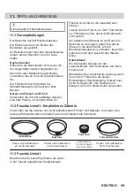 Предварительный просмотр 59 страницы Zanussi ZOHID3X1 User Manual