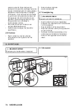 Предварительный просмотр 74 страницы Zanussi ZOHID3X1 User Manual