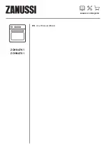 Zanussi ZOHNA7X1 User Manual предпросмотр